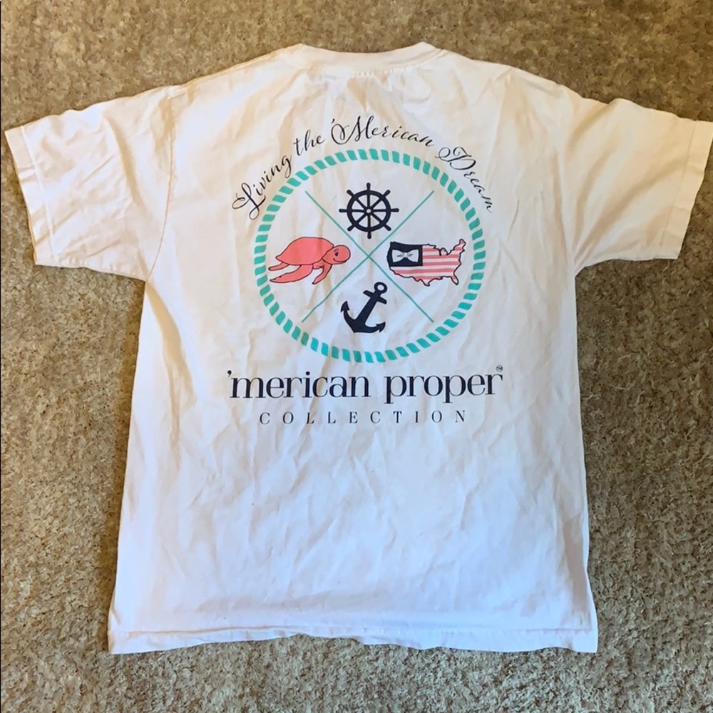 White ‘Mercian proper T-shirt